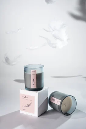 KORA — Botanical Candle | Love & Nordic Wood